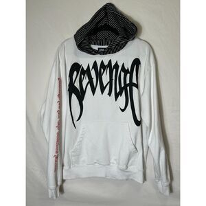 Revenge French Terry Pinstripe Hoodie Size S (2018)